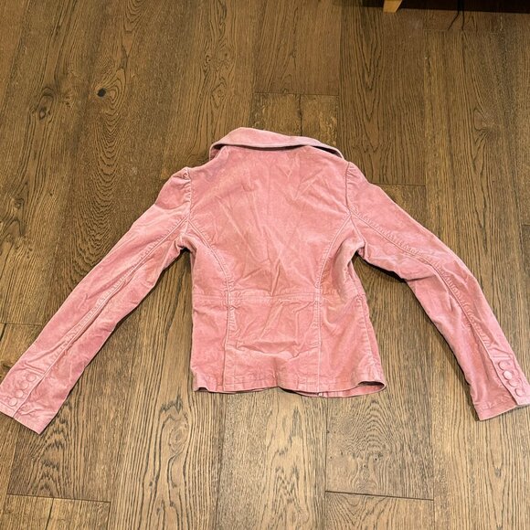 Vintage Y2K Abercrombie & Fitch Pink Corduroy Jacket / Blazer - Picture 3 of 3